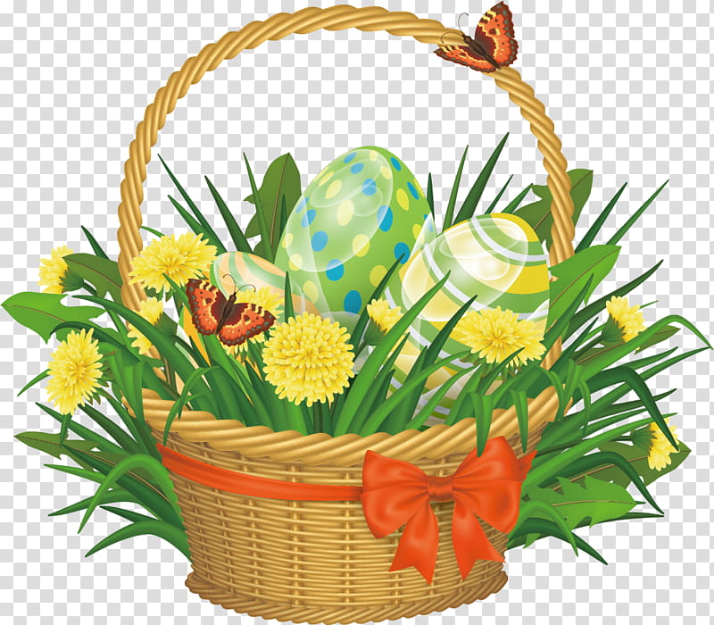Easter Bunny, Easter
, Easter Basket, Easter Egg, Holiday, Flower, Flowerpot, Food transparent background PNG clipart