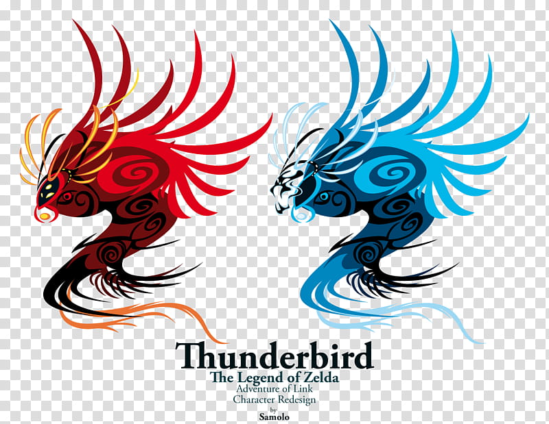 Zelda Redesign Thunderbird, Thunderbird The Legend of Zelda poster transparent background PNG clipart