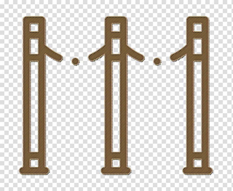 Archeology icon Fence icon Construction and tools icon, Line transparent background PNG clipart