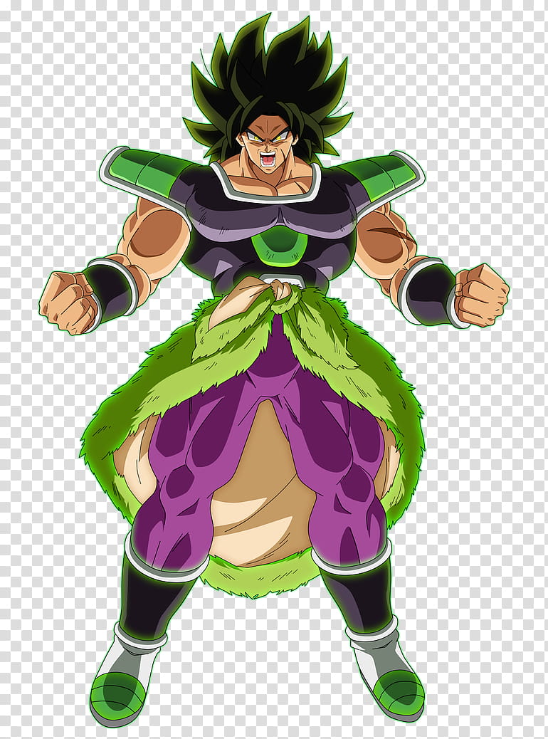 Broly Fury, Dragon Ball Z character transparent background PNG clipart