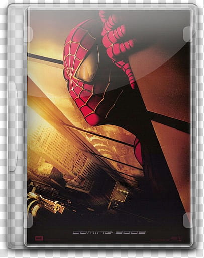 Spider Man  DVD Case Icons, spider-man-v transparent background PNG clipart