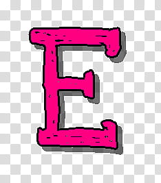 pink letter 