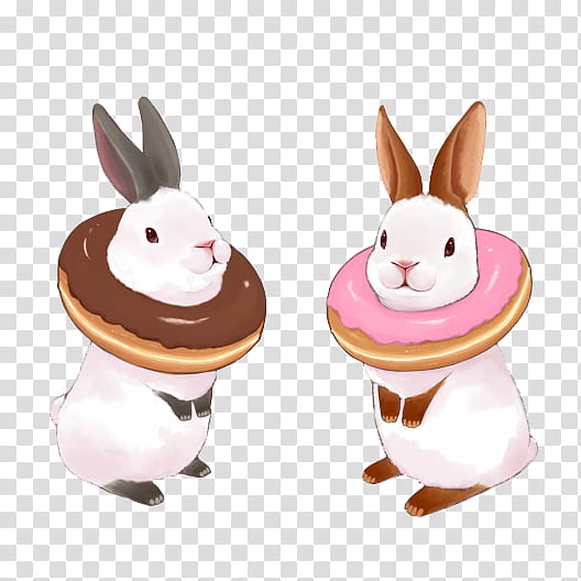 Love Drawing, Donuts, Hare, Rabbit, Angora Rabbit, Lionhead Rabbit, Love Donuts, Rabbit Rabbit Rabbit transparent background PNG clipart