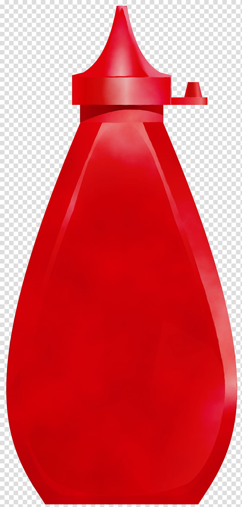 Plastic Bottle, Watercolor, Paint, Wet Ink, Red, Water Bottle transparent background PNG clipart