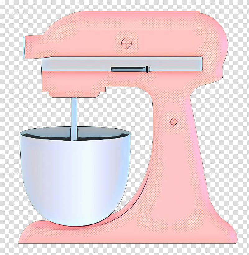 mixer pink small appliance kitchen appliance home appliance, Pop Art, Retro, Vintage, Blender transparent background PNG clipart