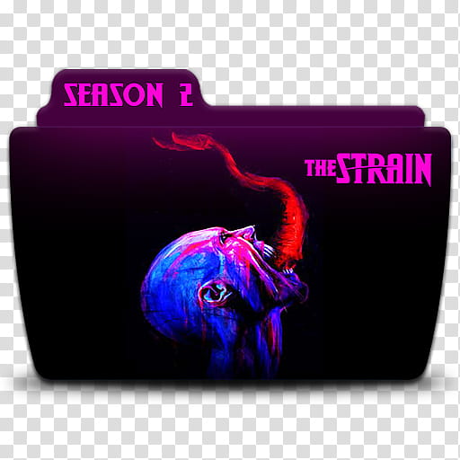 The Strain folder icons Season , The Strain S N transparent background PNG clipart