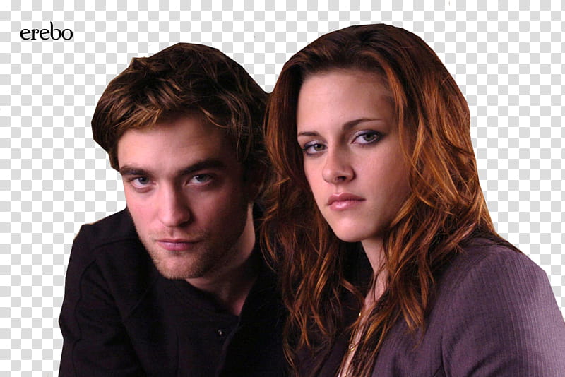 Robert and Kristen, Kristen Stewart and Robert Pattinson transparent background PNG clipart