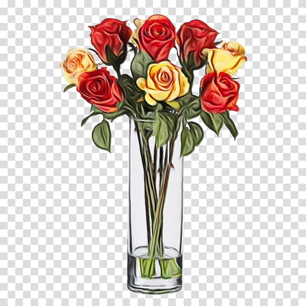 Floral Flower, Vase, Artificial Flower, Rose, Nearly Natural, Jane Seymour Botanicals, Floristry, Glass Vase transparent background PNG clipart