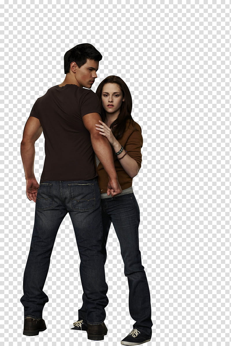 Bella y jacob, Twilight Jacob and Bella transparent background PNG clipart