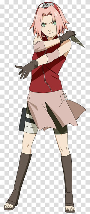 Sakura Haruno Cool transparent background PNG clipart