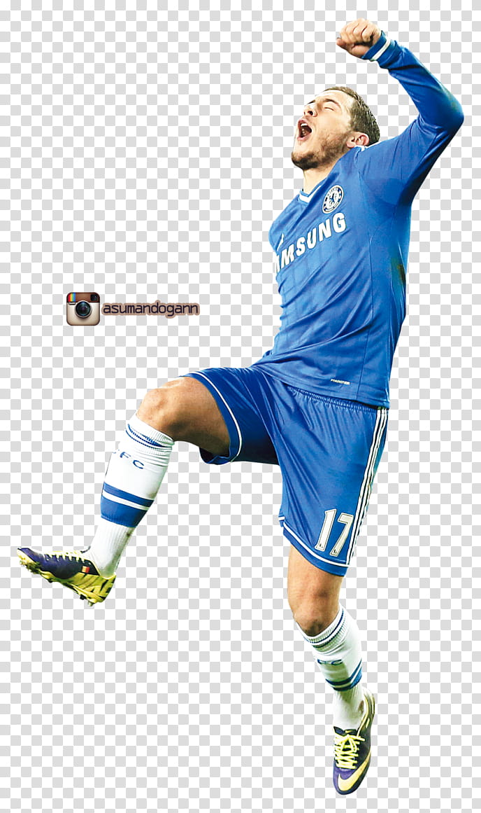 Eden Hazard, Chelsea transparent background PNG clipart