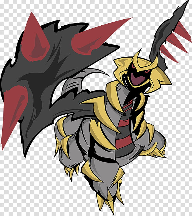 Giratina Altered Form, mythical creature transparent background PNG clipart