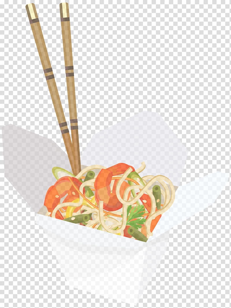 chopsticks food cuisine dish cutlery, Takeout Food, Tableware, Rice Noodles, Ingredient, Chinese Noodles transparent background PNG clipart