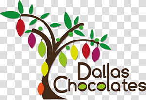 Chocolate, Logo, Project, Dallas, Texas, United States Of America, Text, Leaf transparent background PNG clipart thumbnail