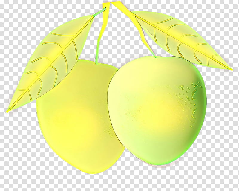 Mango, Cartoon, Green, Yellow, Leaf, Plant, Tree, Fruit transparent background PNG clipart
