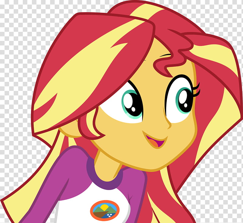 Mlp EqG  Sunset Shimmer where this transparent background PNG clipart