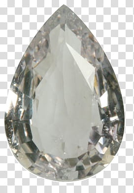 gemstones, teardrop clear gemstone transparent background PNG clipart