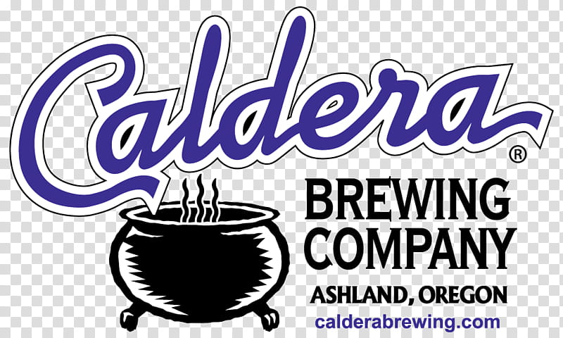 Restaurant Logo, Brewery, Caldera Brewery Restaurant, Text, Purple, Line, Area transparent background PNG clipart