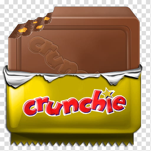Candybar Icons   , Crunchie transparent background PNG clipart