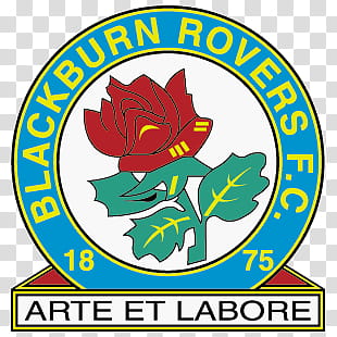 Blackburn Rovers Logo transparent background PNG clipart