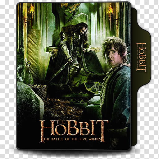 The Hobbit   Folder Icons, The Hobbit, The Battle of the Five Armies v transparent background PNG clipart