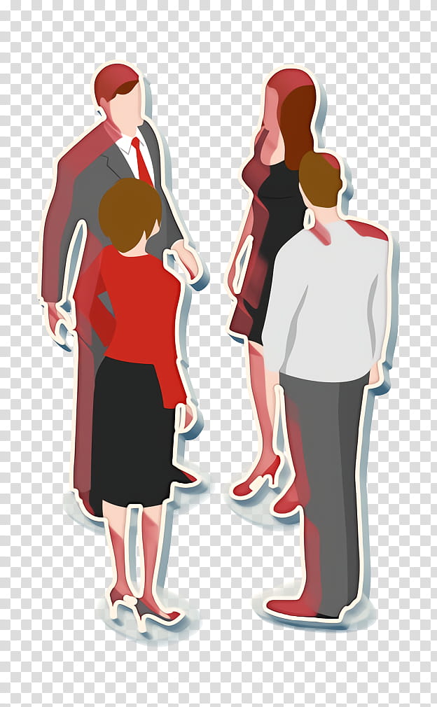 business icon group icon human icon, Meeting Icon, Office Icon, People Icon, Person Icon, Team Icon, Uniform, Standing transparent background PNG clipart