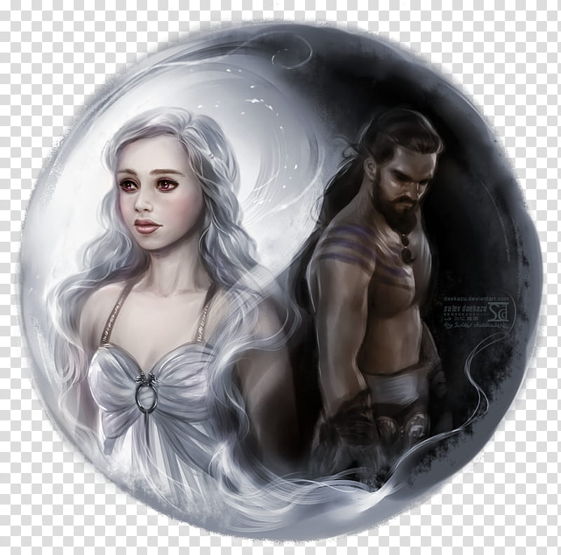 Game of Thrones: Khaleesi and Khal transparent background PNG clipart