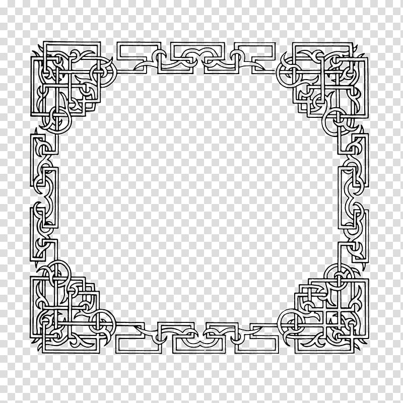 Chinese New Year Frame Border, Chinoiserie, Frames, Motif, Papercutting, Black And White
, Text, Structure transparent background PNG clipart