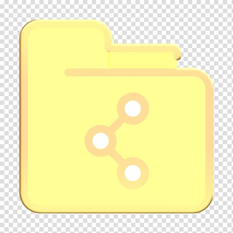 Folder Icon, Document Icon, File Icon, Share Icon, Logo, Yellow, Line, Computer transparent background PNG clipart