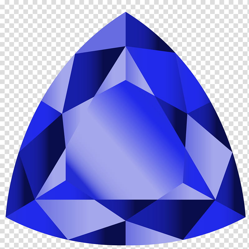 Precious stones crystals, blue gemstone transparent background PNG clipart