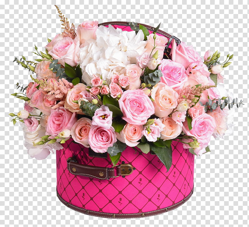 Garden roses, Flower, Bouquet, Pink, Cut Flowers, Plant, Flower Arranging, Floristry transparent background PNG clipart
