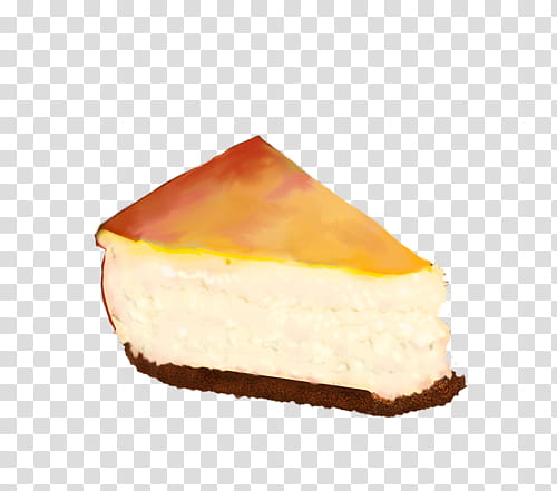 Cheesecake Slice Plain, illustration of pipe transparent background PNG clipart