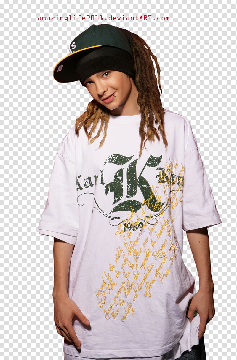 Tom Kaulitz  transparent background PNG clipart