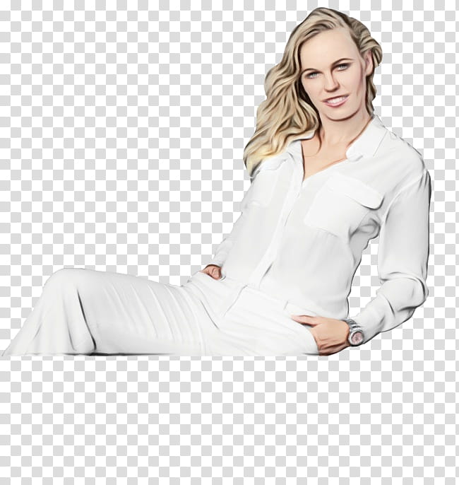 Serena Williams White, Sleeve, Top, Outerwear, Neck, Clothing, Blouse, Arm transparent background PNG clipart