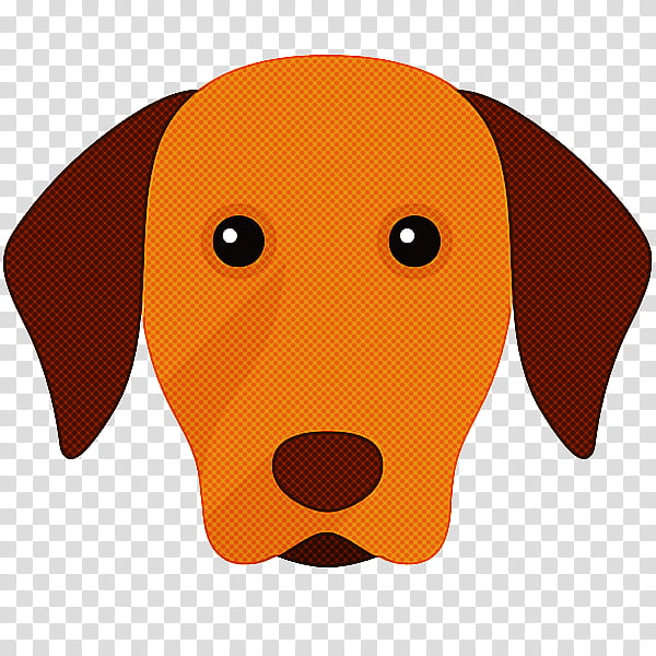 Orange, Dog, Nose, Vizsla, Cartoon, Dachshund, Snout, Sporting Group transparent background PNG clipart