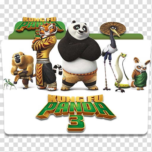 Kung Fu Panda   Folder Icon Pack, Kung Fu Panda  transparent background PNG clipart