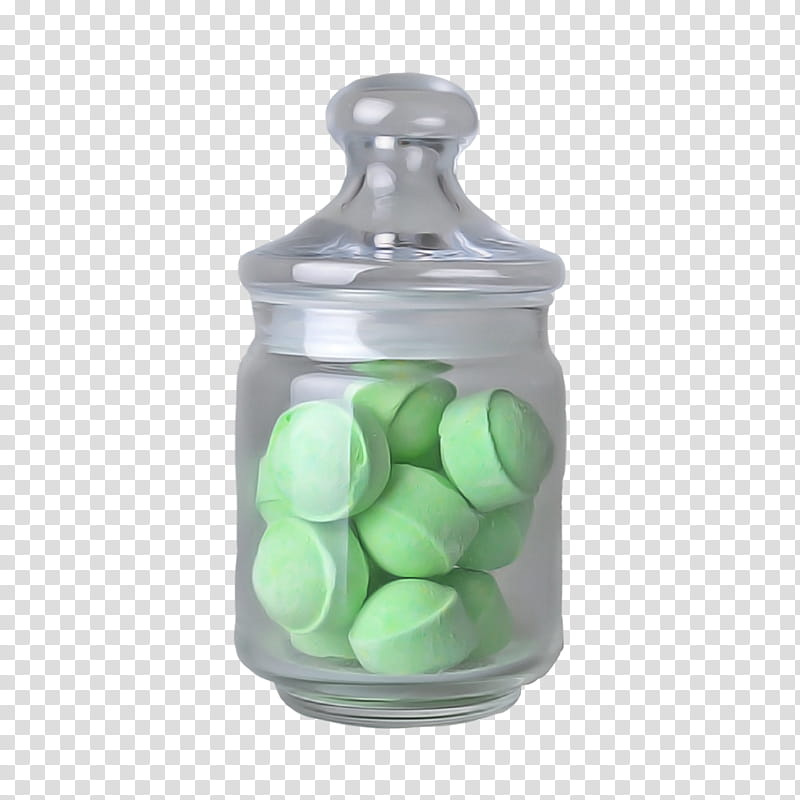 green glass jelly bean macaroon plant, Food Storage Containers transparent background PNG clipart