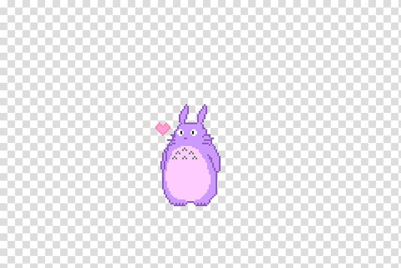 NEON PASTEL O, My Neighbor Totoro art transparent background PNG clipart