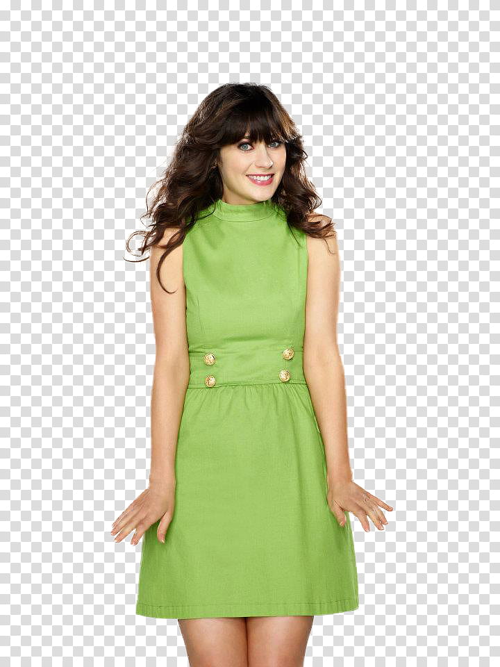 Zooey Deschanel transparent background PNG clipart