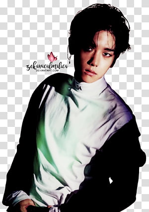EXO Baekhyun Monster, man wearing white shirt transparent background PNG clipart EXO Baekhyun Monster, man wearing white shirt transparent background PNG clipart thumbnail