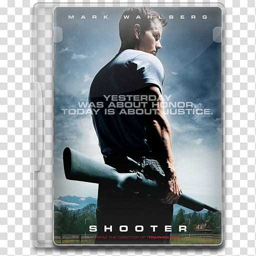 Movie Icon , Shooter, Mark Wahlberg Shooter movie poster transparent background PNG clipart