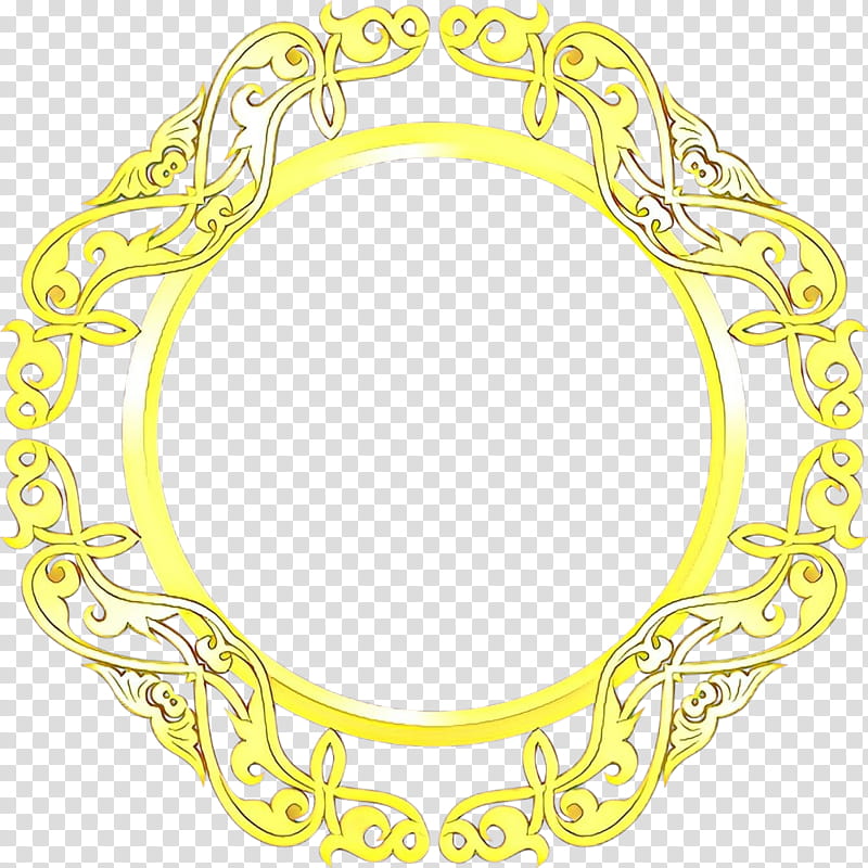 Frames Yellow Pattern Font Body Jewellery, Cartoon, Frames, Meter transparent background PNG clipart