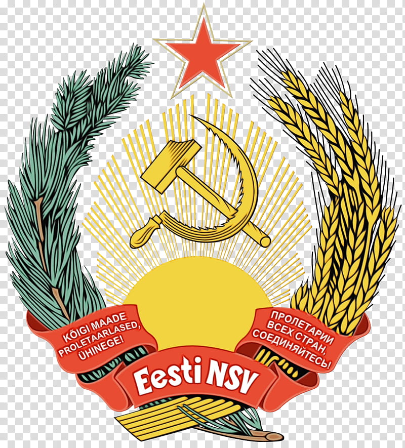 Hammer And Sickle, Republics Of The Soviet Union, Estonian Soviet ...