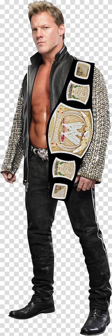 Chris Jericho WWE Champion transparent background PNG clipart