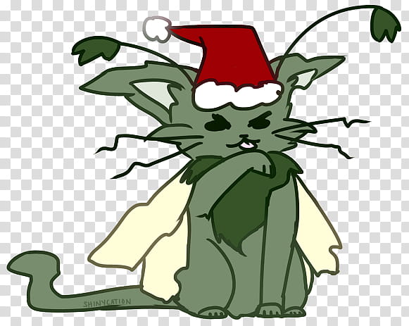 Grinch Mothcat, Mini Advent Event (CLOSED) transparent background PNG clipart