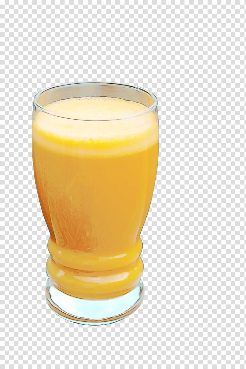 orange juice juice drink orange drink yellow, Watercolor, Paint, Wet Ink, Vegetable Juice, Fuzzy Navel, Harvey Wallbanger, Smoothie transparent background PNG clipart