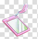 , pink wristlet illustration transparent background PNG clipart