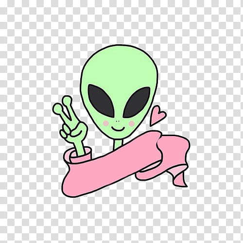 LOGO Gamer ForSale, green eyed alien character transparent