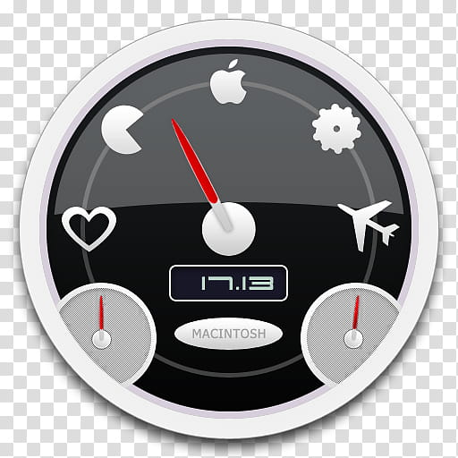 Dashboard minimamente, white and black cluster gauge transparent background PNG clipart