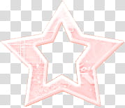 Shapes en, pink star transparent background PNG clipart